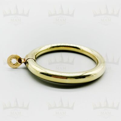 Type "16" 8mm Hollow Brass Rings - 38mm