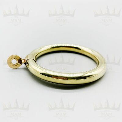 Type "16" 8mm Hollow Brass Rings - 45mm
