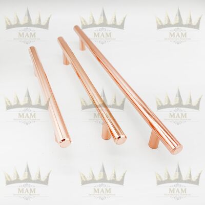 Pull Handles - Rose Gold - 128mm