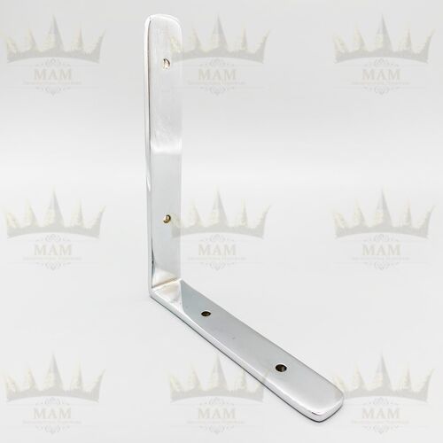 Solid Chrome Shelf Bracket - 6 X 5