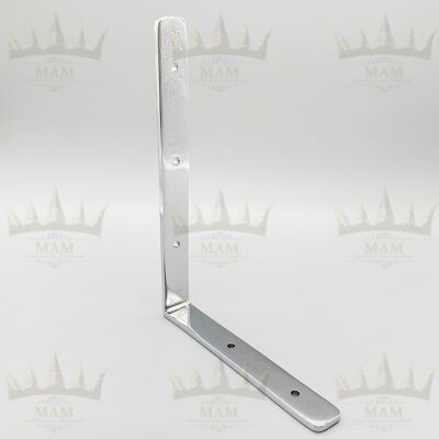 Solid Chrome Shelf Bracket - 8 X 6