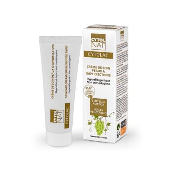 Crème Anti-Imperfections - CYTOLAC® 50 ml - Assainit, apaise et hydrate les peaux à tendance acnéique. 1