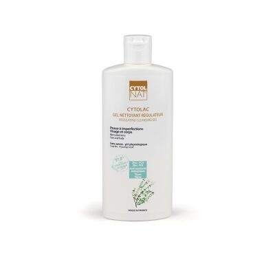Anti-blemish Regulating Cleansing Gel - CYTOLAC® 250 ml - Fights excess sebum and gently cleanses the skin.