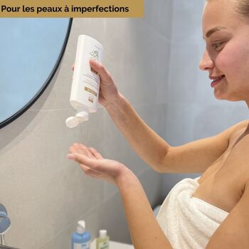 Gel Nettoyant régulateur Anti-imperfections - CYTOLAC®  250 ml - Lutte contre l'excès de sébum et nettoie la peau en douceur. 6