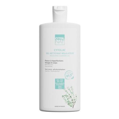 CYTOLNAT - Cytolac Anti-imperfection Regulating Cleansing Gel - Fights excess sebum and gently cleanses the skin - 250 ml