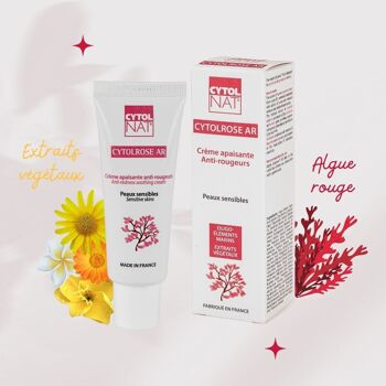 Crème apaisante anti-rougeurs - CYTOLROSE® AR 40ml - Pour retrouver un teint uniforme avec des rougeurs atténuées, hydrater et apaiser la peau. 4