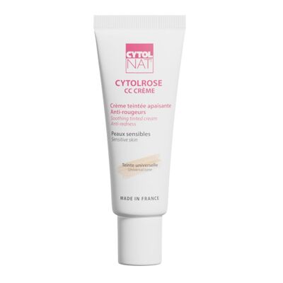 CYTOLNAT - Cytolrose CC Crema mascarilla anti-rojeces con color - Para recuperar la uniformidad de la tez con rojeces descoloridas - 40 ml