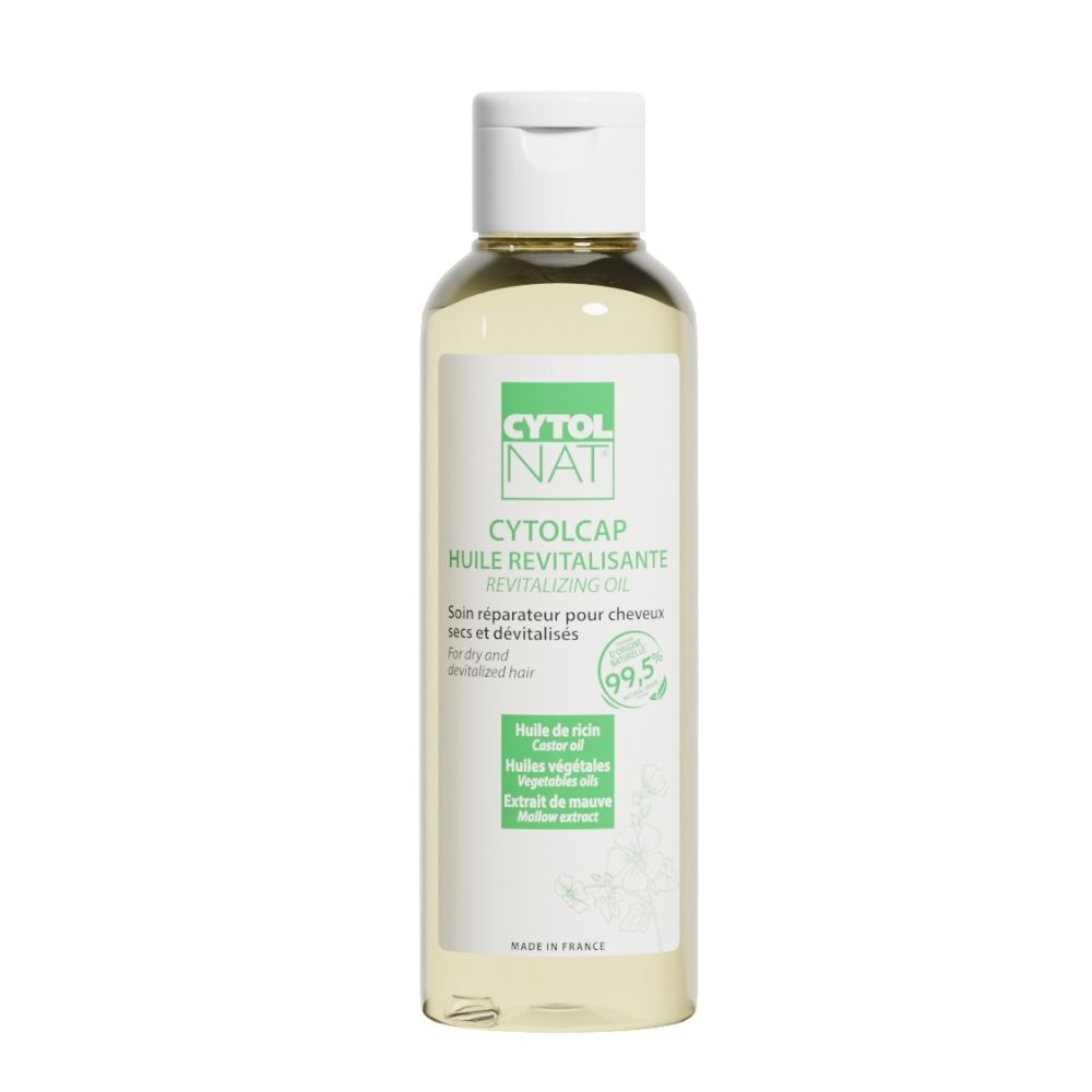CYTOLNAT - Cytolcap Revitalizing Hair Oil Pre-Shampoo - To repair damaged hair and promote regrowth - 150ml