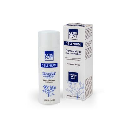 Crème anti-âge - CYTOLNAT® Sélenium 50ml - Prévient et ralentit les effets du vieillissement cutané.