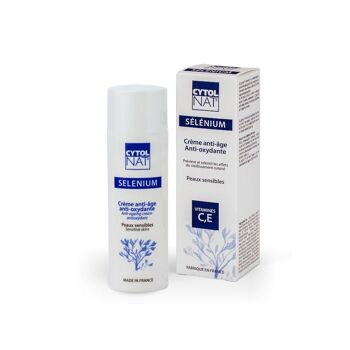 Crème anti-âge - CYTOLNAT® Sélenium 50ml - Prévient et ralentit les effets du vieillissement cutané. 1