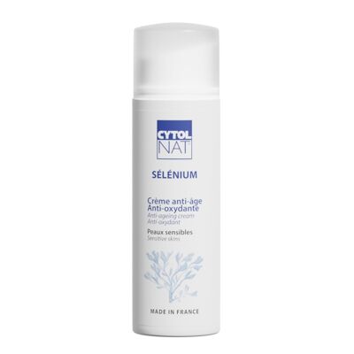 CYTOLNAT - Sélénium Crème anti-âge - Prévient et ralentit les effets du vieillissement cutané - 50ml
