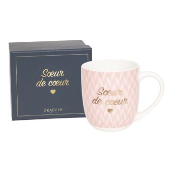 Mug Cadeau - SOEUR DE COEUR 1