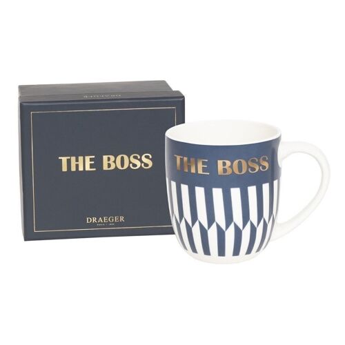 Mug Cadeau - The Boss - En Céramique Finition Or à chaud