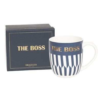 Gift Mug - The Boss - Ceramic Hot Gold Finish