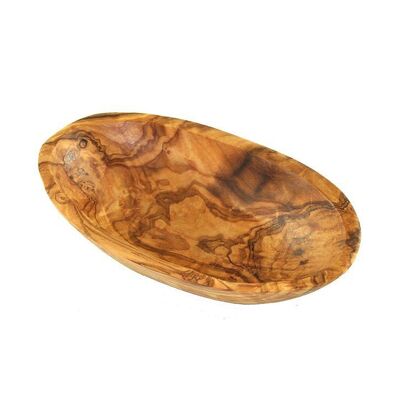 Small OVAL bowl (length approx. 12 – 14 cm) made of olive wood