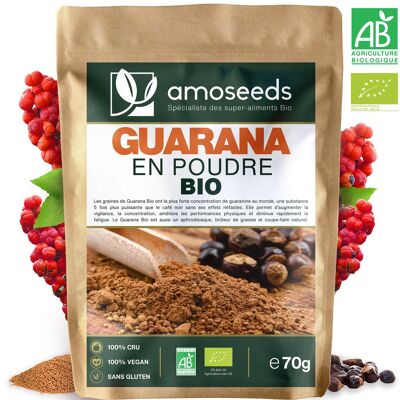 Guarana en Poudre Bio 70G