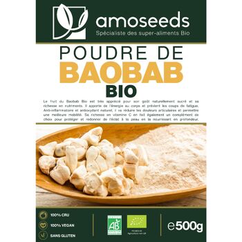 Poudre de Baobab Bio 500G 3