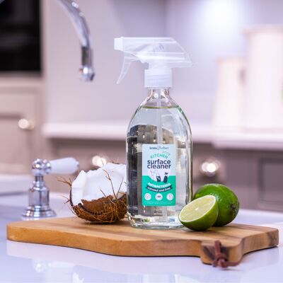 Kitchen Antibacterial Surface Cleaner Refill - Coconut & Lime