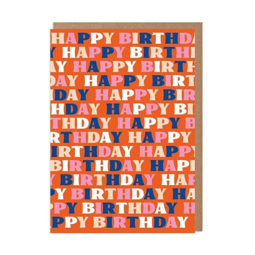 Happy Birthday Card