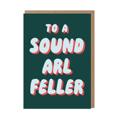 Tarjeta del día del padre de Sound Arl Feller
