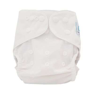 Cloth diaper Te2 Sensitive - White
