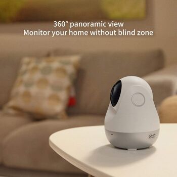 Caméra IP intelligente 360 pour votre bureau, magasin, à la maison, moniteur vidéo pour bébé D706 7