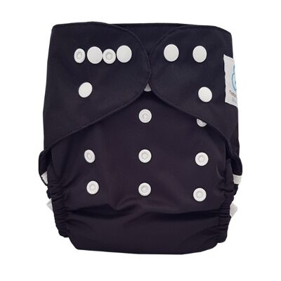 Pannolino lavabile Te2 Sensitive - Nero