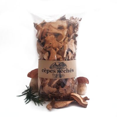 Cèpes séchés français, 100g