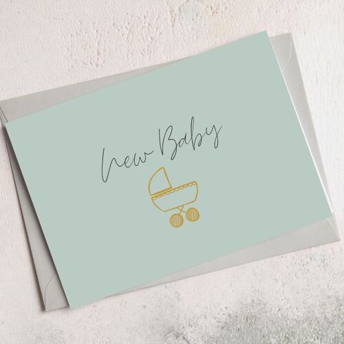 New Baby Greetings Card