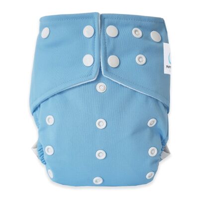 Couche lavable Te1 Intégrale -  Baby blue