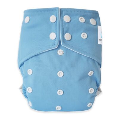 Washable diaper Te1 Integral - Baby blue
