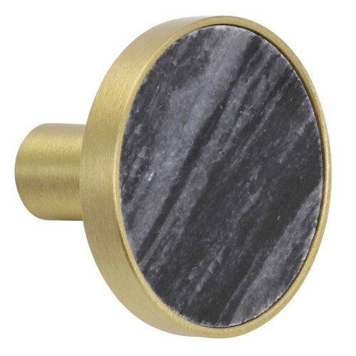 Black Marble knob/handle small