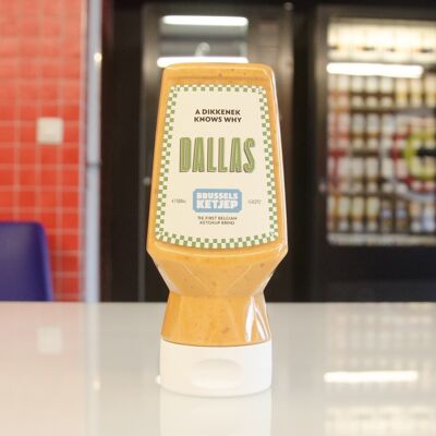 Dallas-Sauce 300 ml – Kalte, würzige, emulgierte Sauce mit Röstzwiebeln