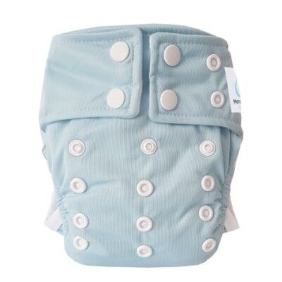 Washable diaper Te1 Integral Sensitive Newborn - Sky blue