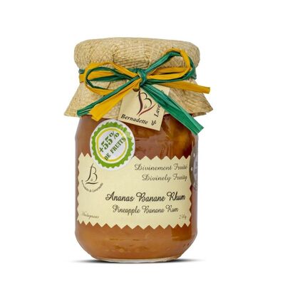 PINEAPPLE BANANA RUM - 250G - Exotic - (JAMS)