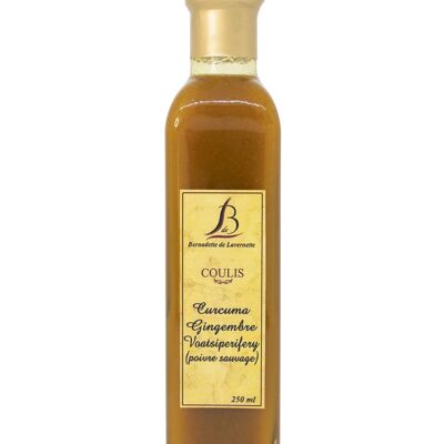 VOATSIPERIFERY CURCUMA GINGER COULIS (Wild Pepper) - 250 ml