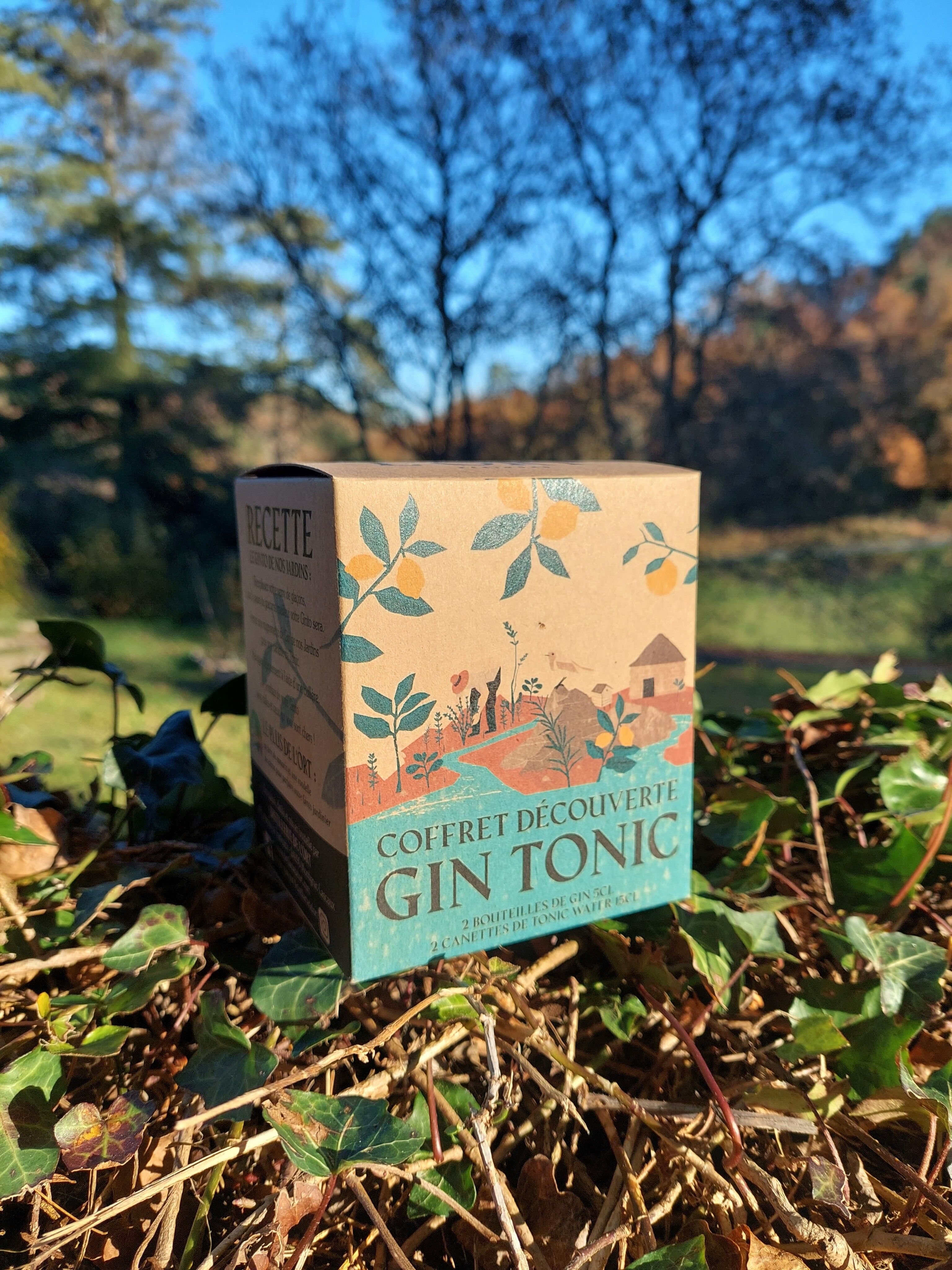Scatola scoperta Gin Tonic