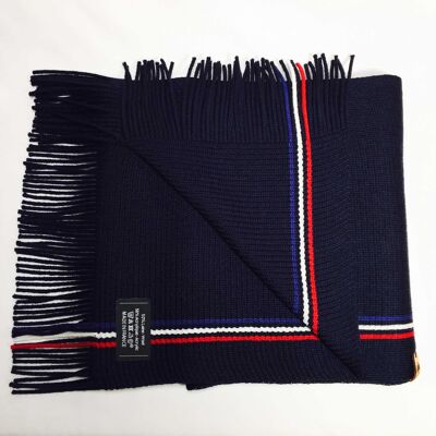 Classic LBF navy scarf
