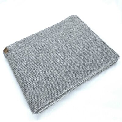 Gray recycled LBF scarf