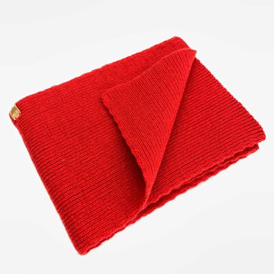 Bufanda reciclada LBF rojo