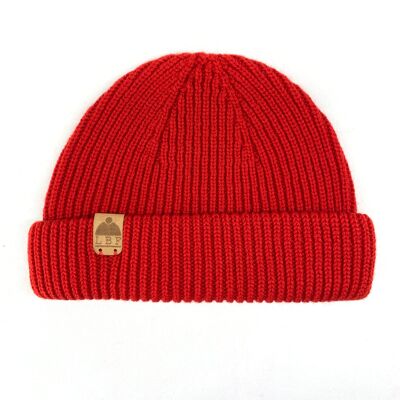 Cappello in lana LBF rosso