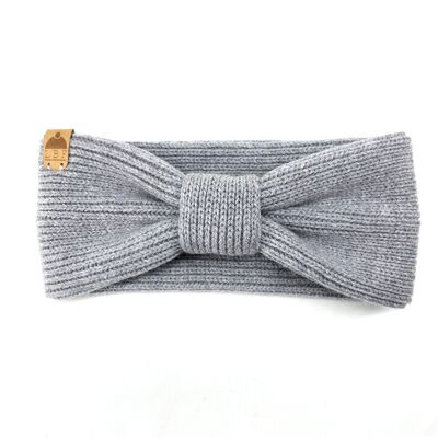 Gray LBF wool headband