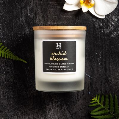 Orchid Blossom Scented Candle