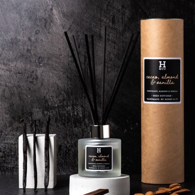 Cacao, Almond and Vanilla Reed Diffuser