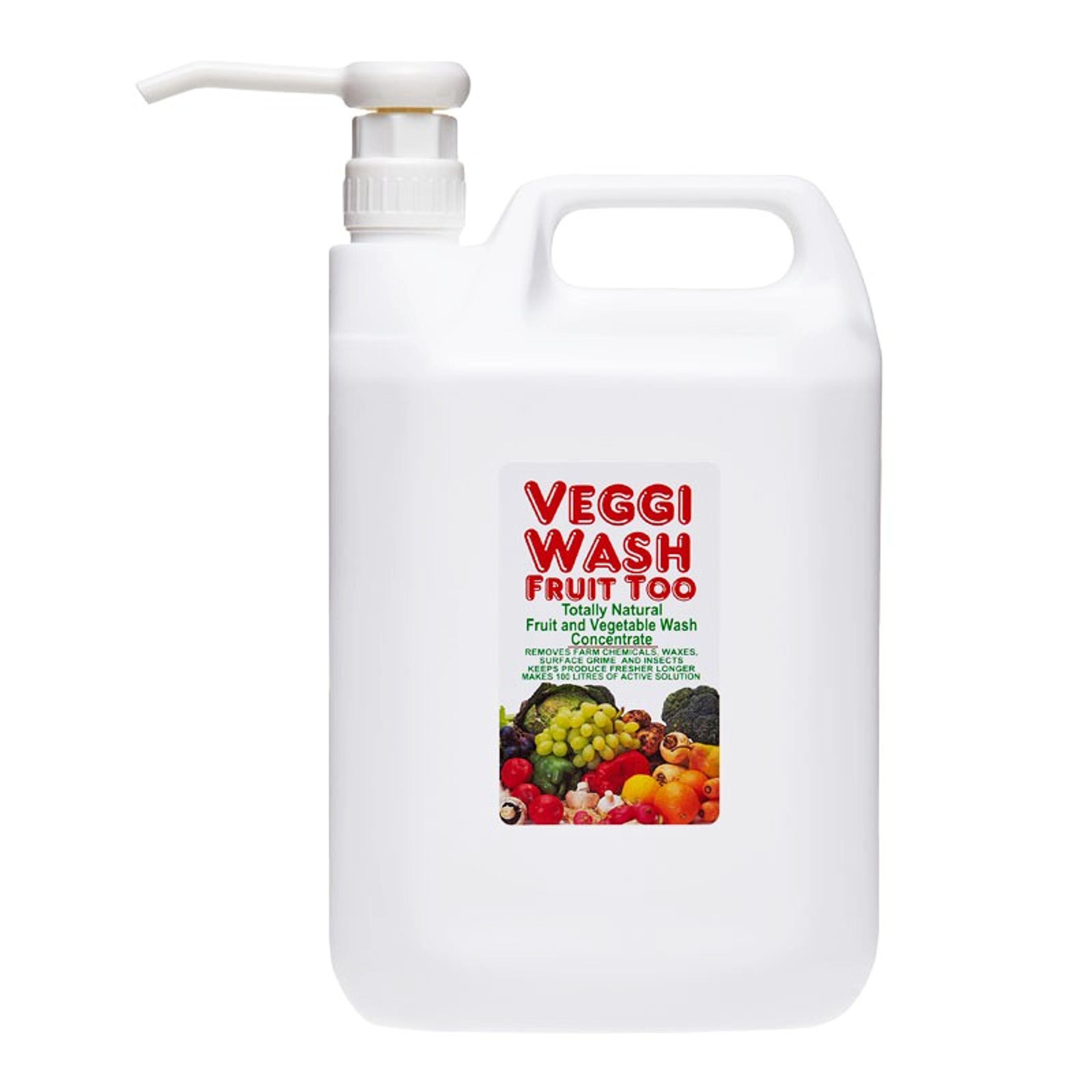 Buy wholesale Veggi Wash Fruit Too Bulk Concentrate with pump