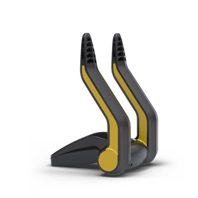 Schoenendroger & adapter set - geel-zwart