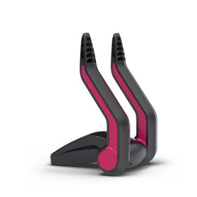 Schoenendroger & adapter set - roze-zwart