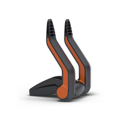 Schuhtrockner & Adapterset - orange-schwarz