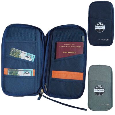 Travel Wallet - Dark Blue