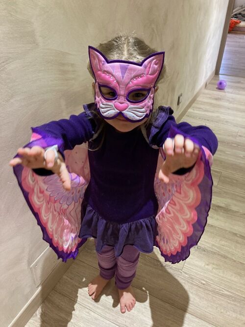 Pink cat mask